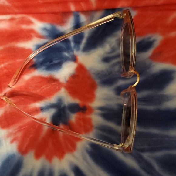 HP🏆 Rose Gold Cat Eye Mirrored Sunglasses - Picture 7 of 7